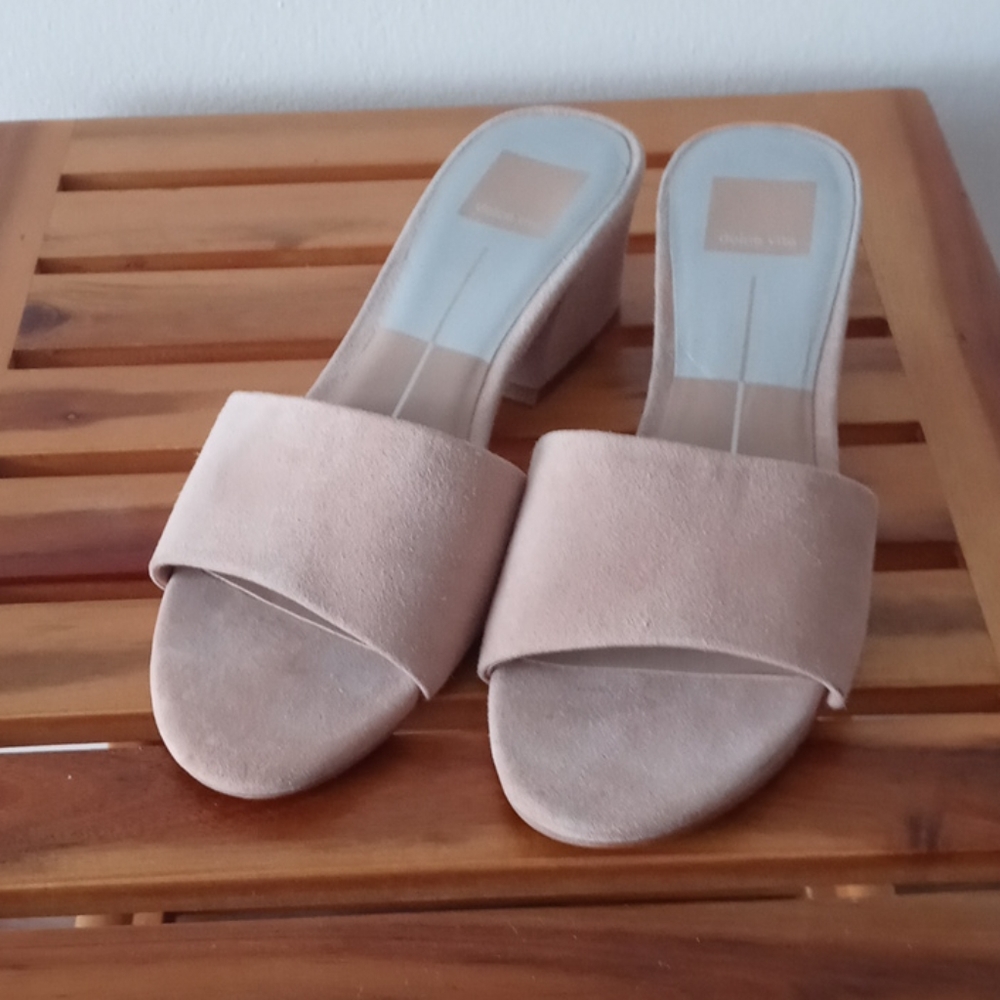 Dolce vita mule in nude